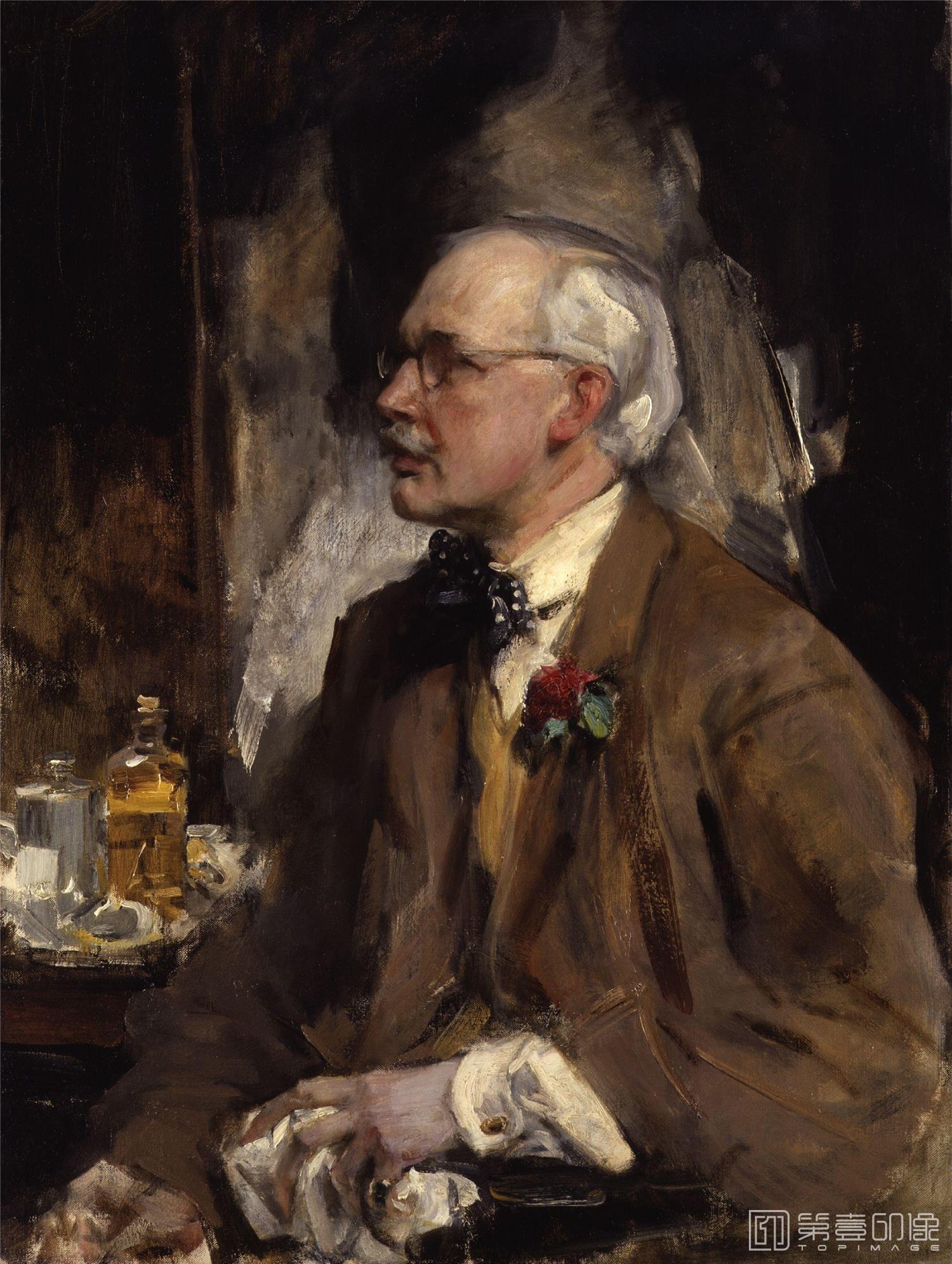 油画-国家肖像艺术博物馆-Sir James Jebusa Shannon by Sir James Jebusa Shannon-1237